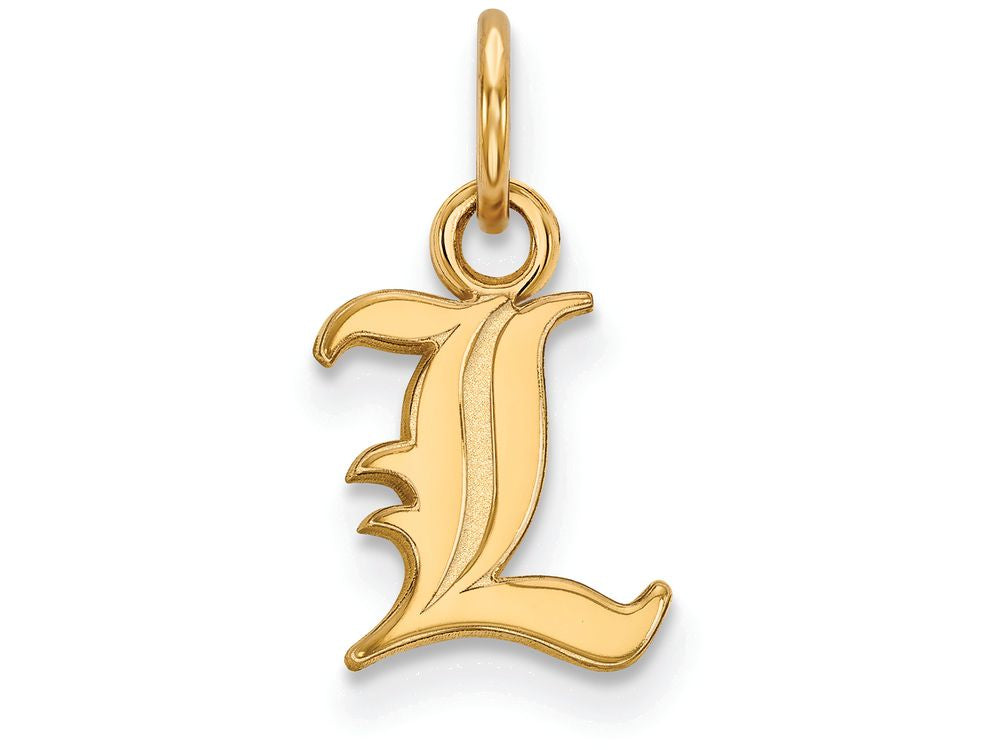 Logoart Sterling Silver Gp University Of Louisville Extra Small Pendant