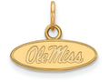 Logoart Sterling Silver Gp University Of Mississippi Extra Small Pendant