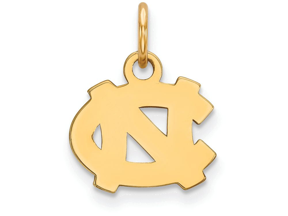 Logoart Sterling Silver Gp University Of North Carolina Extra Small Pendant