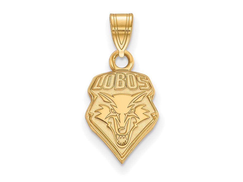 Logoart Sterling Silver Gp University Of New Mexico Small Pendant