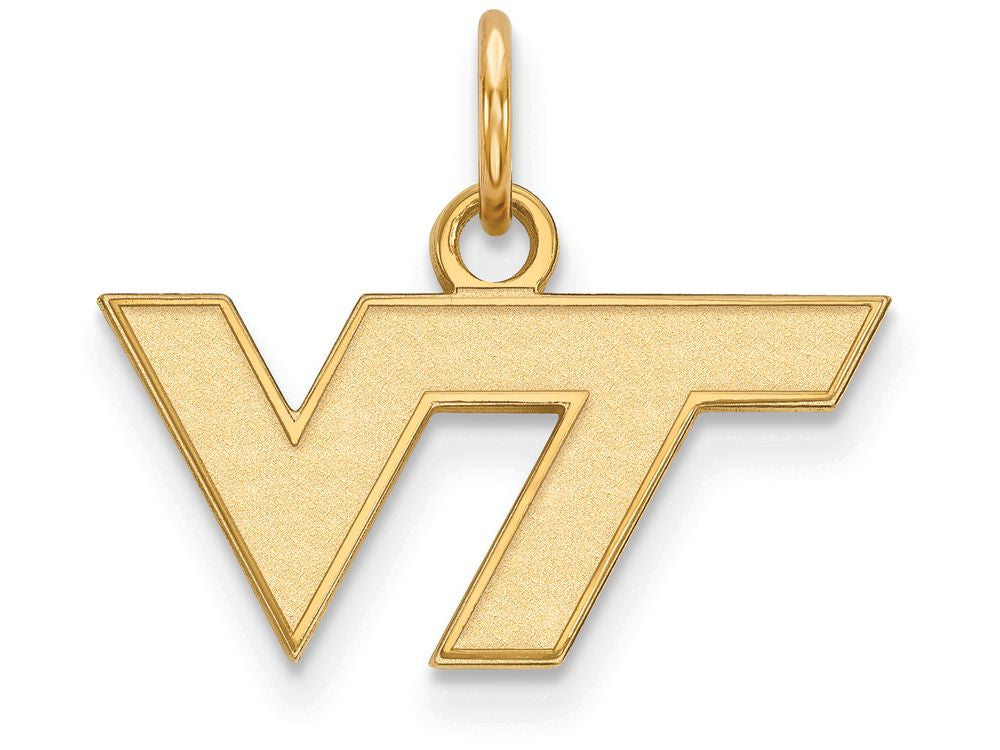 Logoart Sterling Silver Gp Virginia Tech Extra Small Pendant