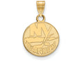 Sterling Silver Gp Nhl Logoart New York Islanders Small Pendant