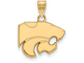 Logoart Sterling Silver Gp Kansas State University Small Pendant