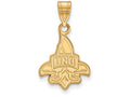 Logoart Sterling Silver Gp University Of New Orleans Medium Pendant