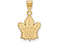 Sterling Silver Gp Nhl Logoart Toronto Maple Leafs Medium Pendant