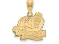 Logoart Sterling Silver Gp Old Dominion University Medium Pendant