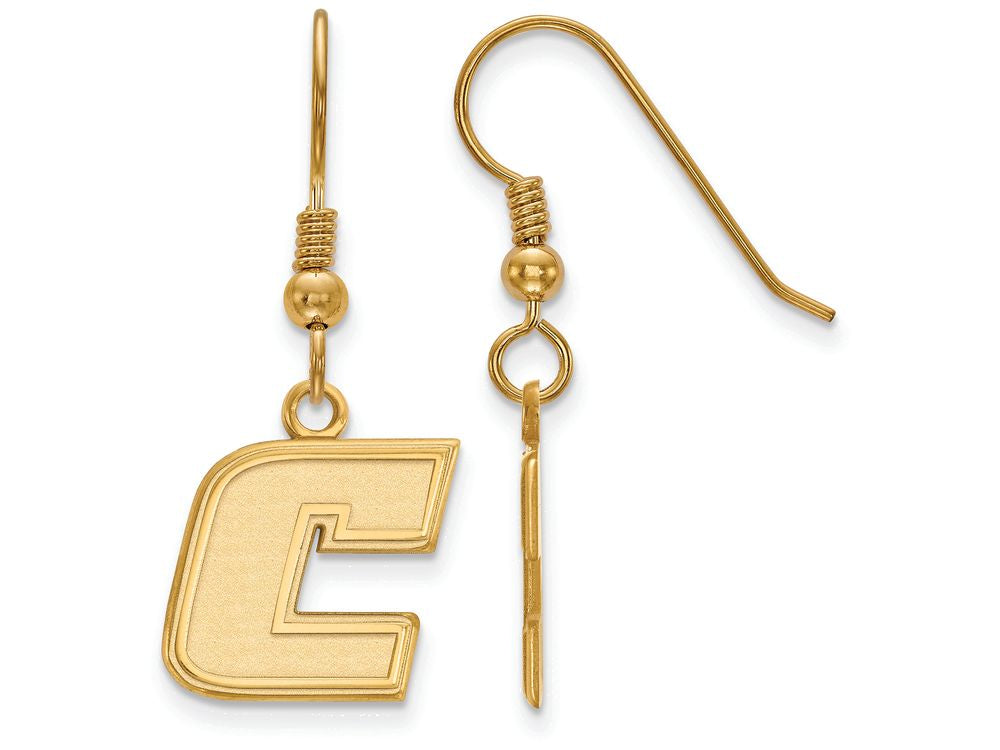 Logoart Sterling Silver Gp The U Of Tennessee At Chattanooga Small Dangle Earrings