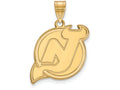 Sterling Silver Gp Nhl Logoart New Jersey Devils Large Pendant