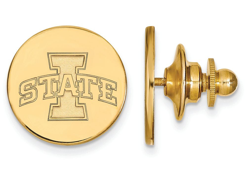 Logoart Sterling Silver Gp Iowa State University Lapel Pin