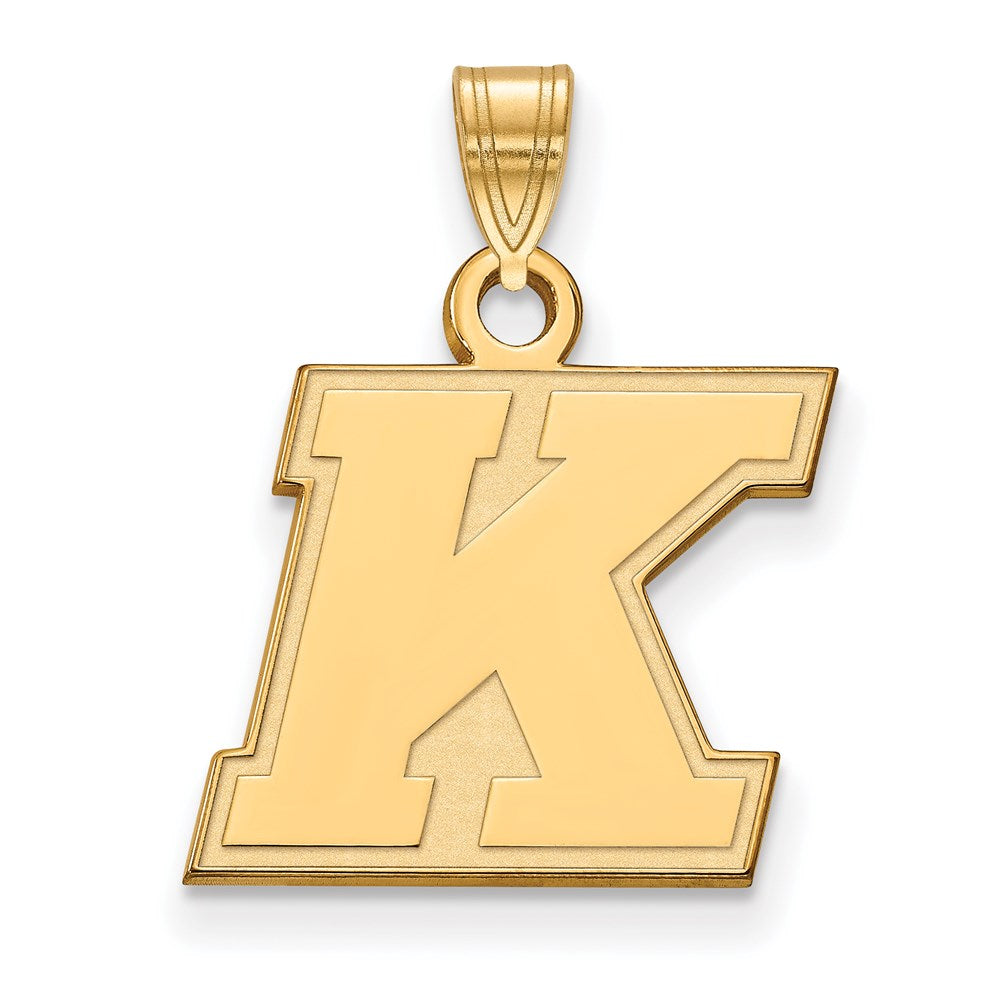 Logoart Sterling Silver Gp Kent State University Small Pendant