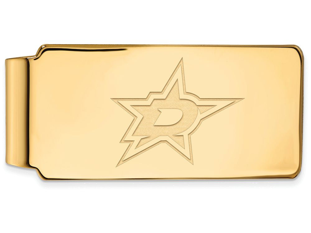Sterling Silver Gp Nhl Logoart Dallas Stars Money Clip