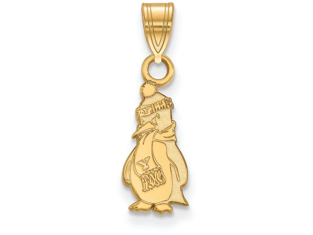 Logoart Sterling Silver Gp Youngstown State University Small Pendant