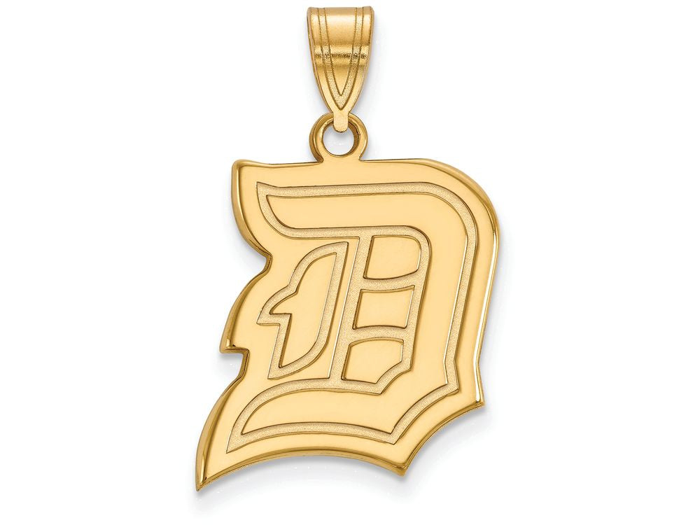Logoart Sterling Silver Gp Duquesne University Large Pendant