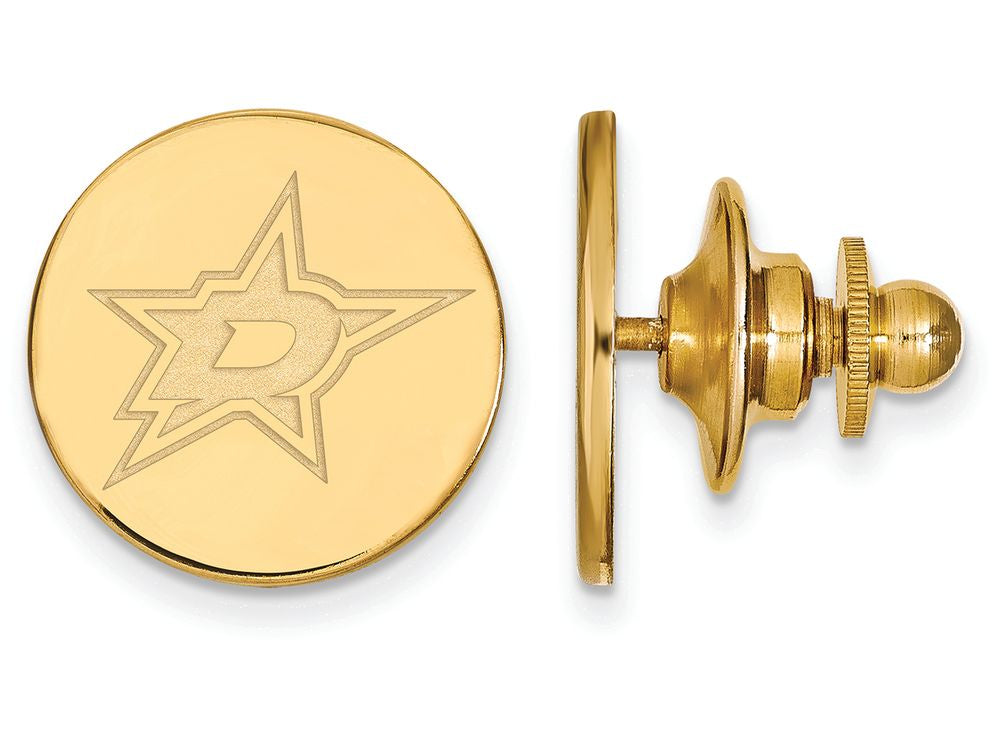 Sterling Silver Gp Nhl Logoart Dallas Stars Lapel Pin