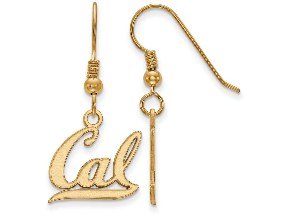 Logoart Sterling Silver Gp U Of California Berkeley Small Dangle Earrings