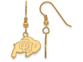 Logoart Sterling Silver Gp University Of Colorado Small Dangle Earrings