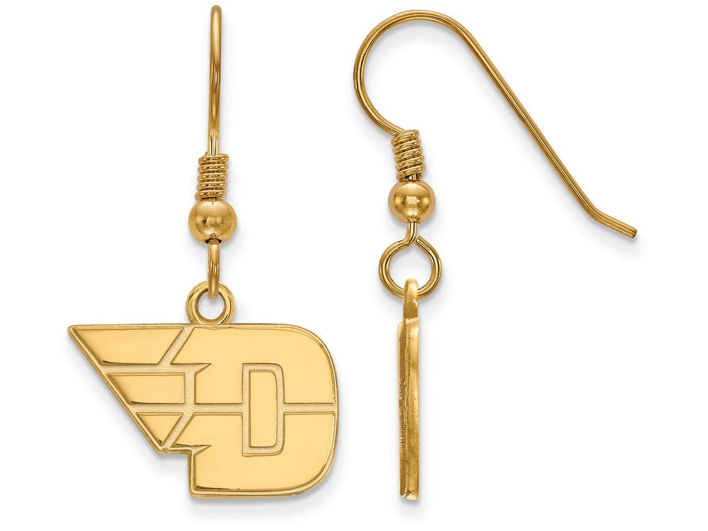 Logoart Sterling Silver Gp University Of Dayton Small Dangle Earrings