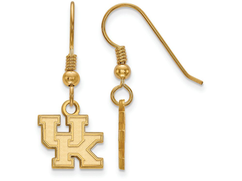 Logoart Sterling Silver Gp University Of Kentucky Extra Small Dangle Earrings