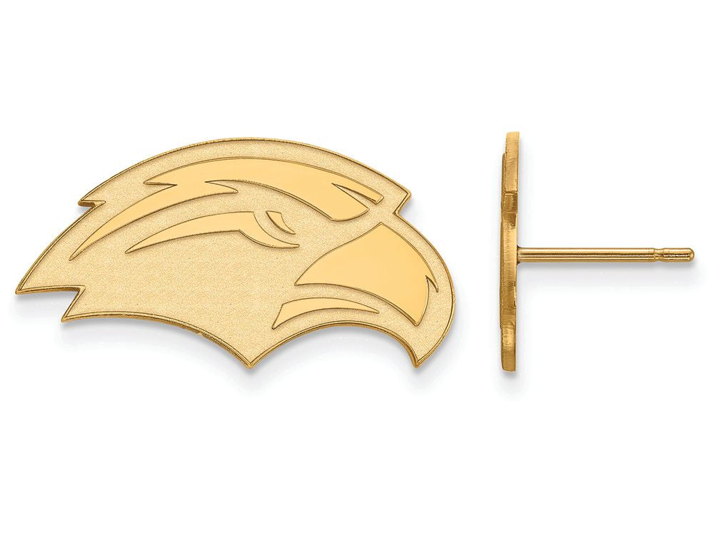 Logoart Sterling Silver Gp University Of Southern Misterling Silver Small Post Earrings