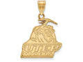 Logoart Sterling Silver Gp The University Of Texas At El Paso Large Pendant