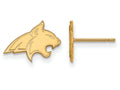 Logoart Sterling Silver Gp Montana State University Extra Small Post Earrings