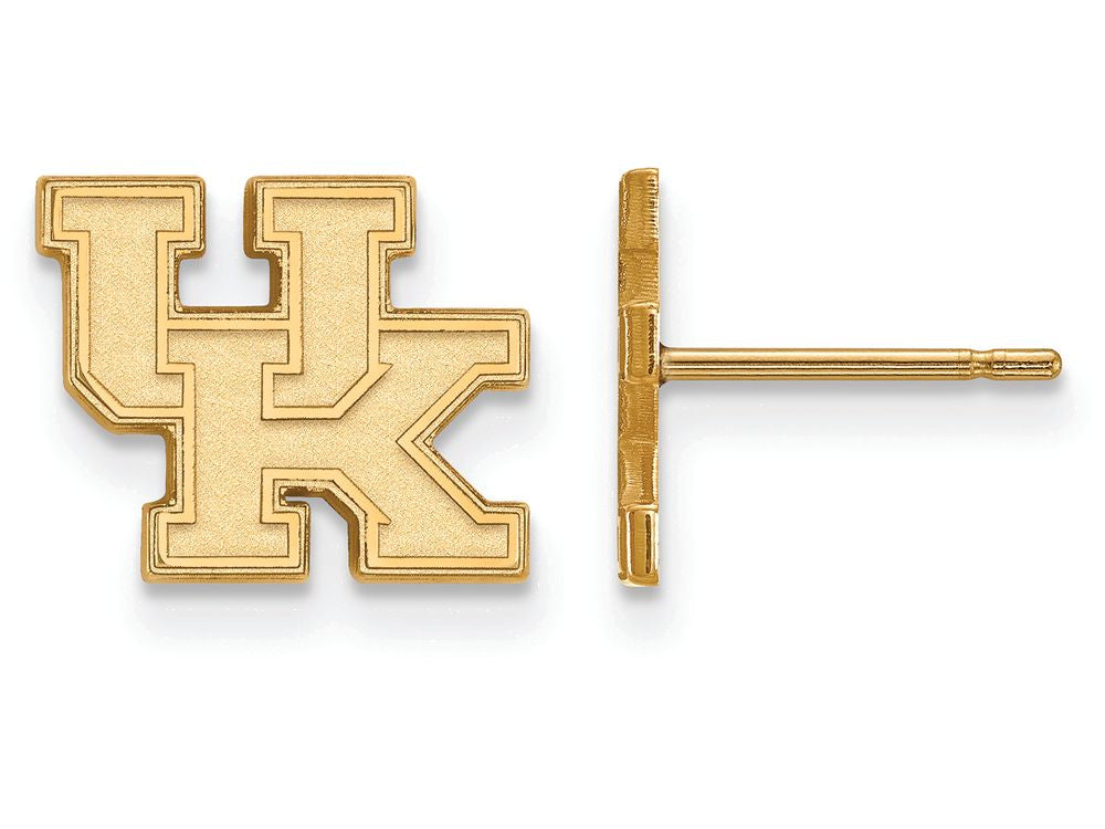 Logoart Sterling Silver Gp University Of Kentucky Extra Small Post Earrings
