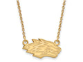 Logoart Sterling Silver Gp U Of New Mexico Small Pendant Necklace