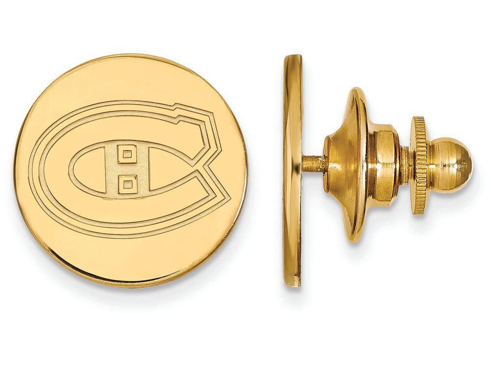 Sterling Silver Gp Nhl Logoart Montreal Canadiens Lapel Pin