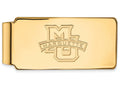 Logoart Sterling Silver Gp Marquette University Money Clip