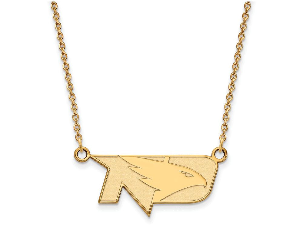 Logoart Sterling Silver Gp U Of North Dakota Small Pendant Necklace