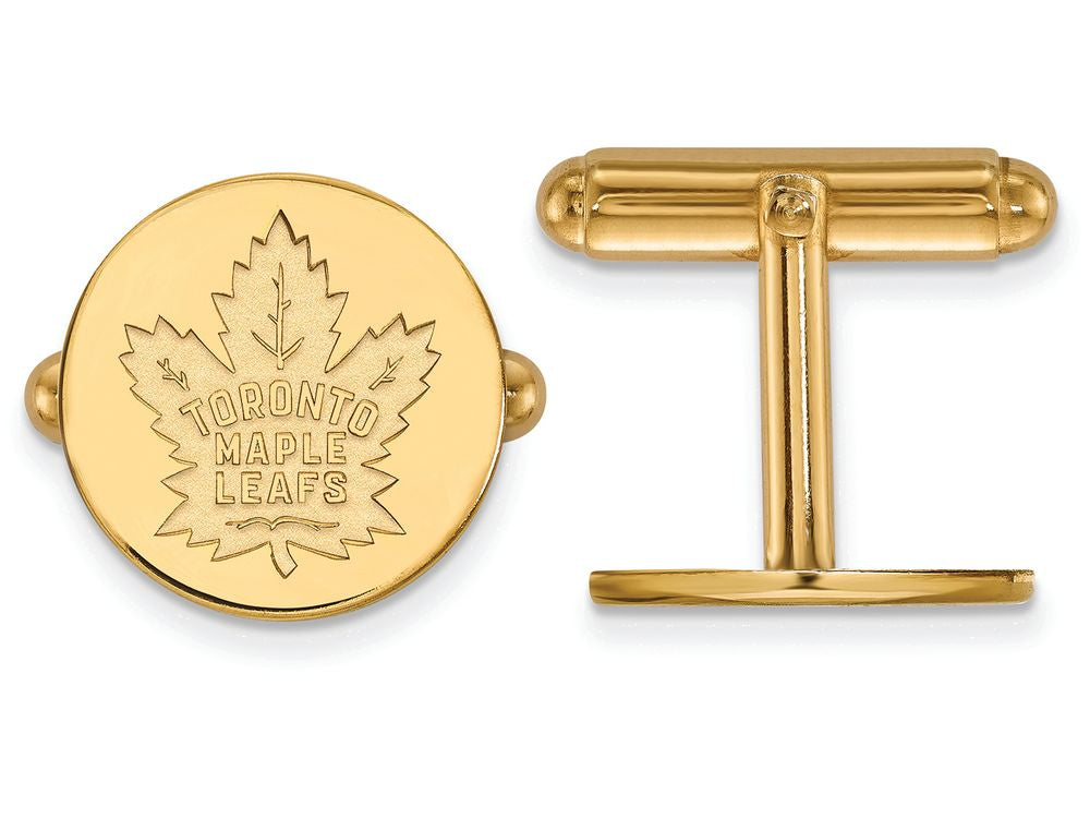 Sterling Silver Gp Nhl Logoart Toronto Maple Leafs Cuff Links