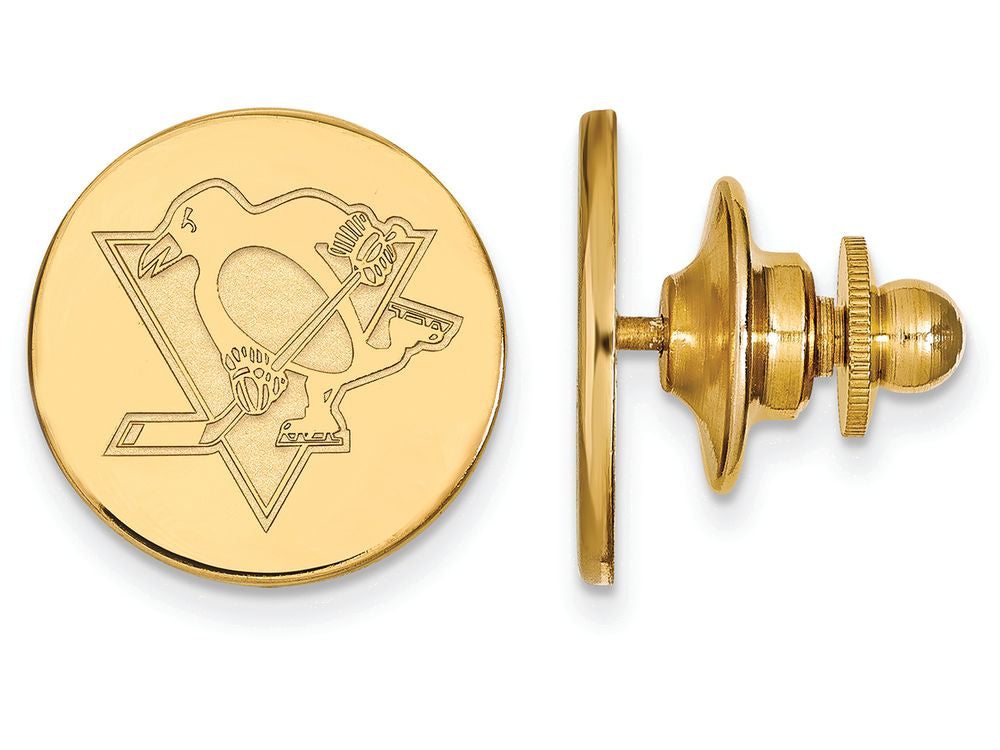 Sterling Silver Gp Nhl Logoart Pittsburgh Penguins Lapel Pin
