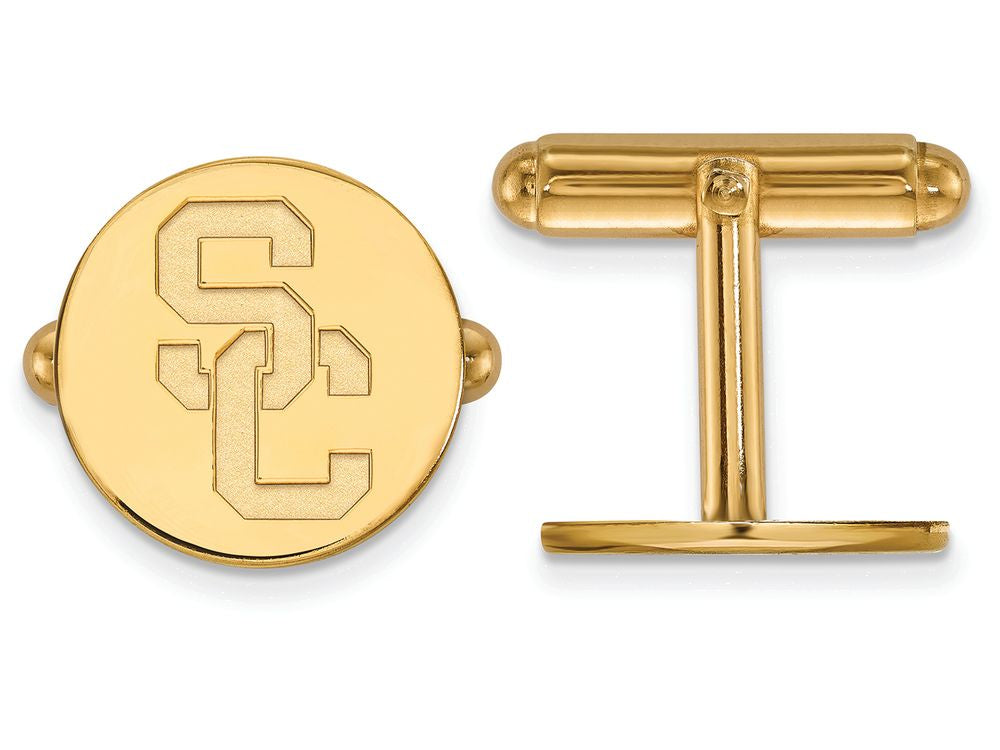 Logoart Sterling Silver Gp University Of Southern California Cuff Link