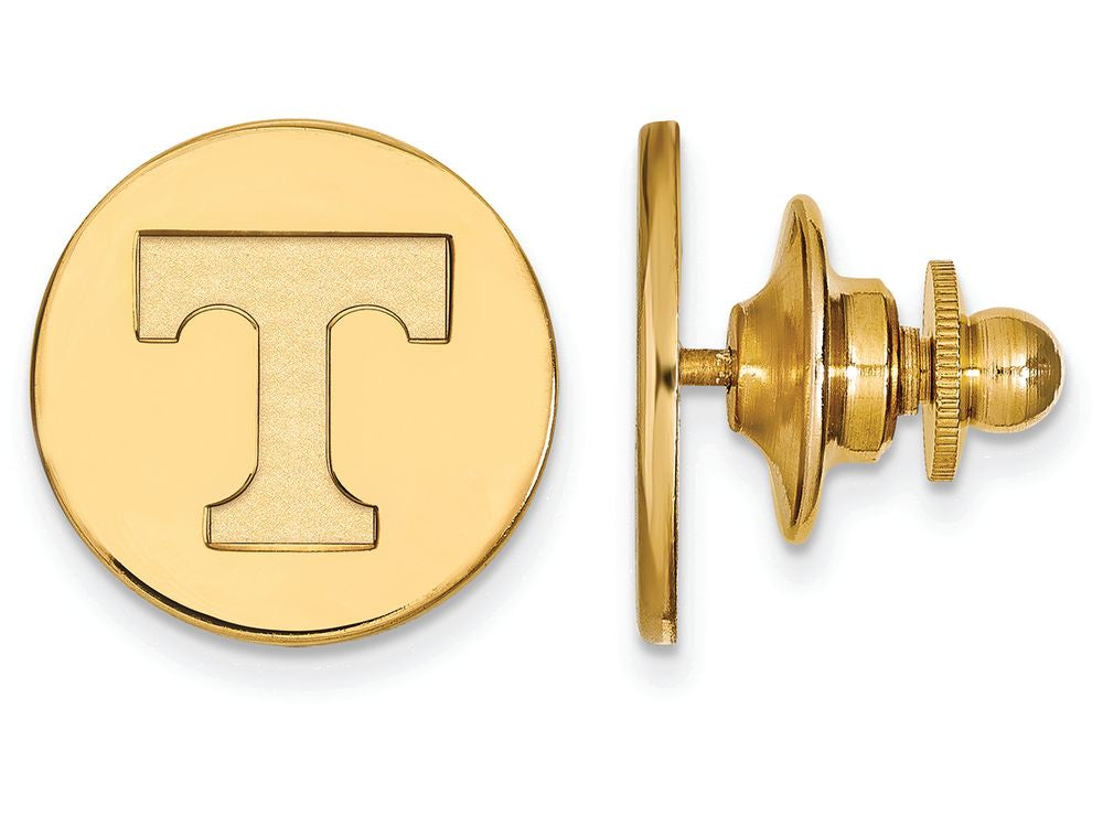 Logoart Sterling Silver Gp University Of Tennessee Lapel Pin