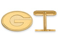 Logoart Sterling Silver Gp University Of Georgia Cuff Link
