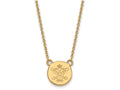 Logoart Sterling Silver Gp William And Mary Small Disc Pendant