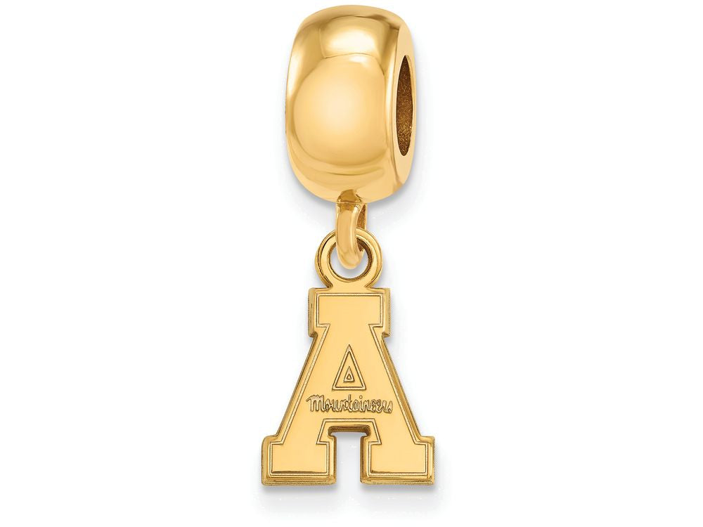 Logoart Sterling Silver Gp Appalachian State U Extra Small Dangle Bead Charm