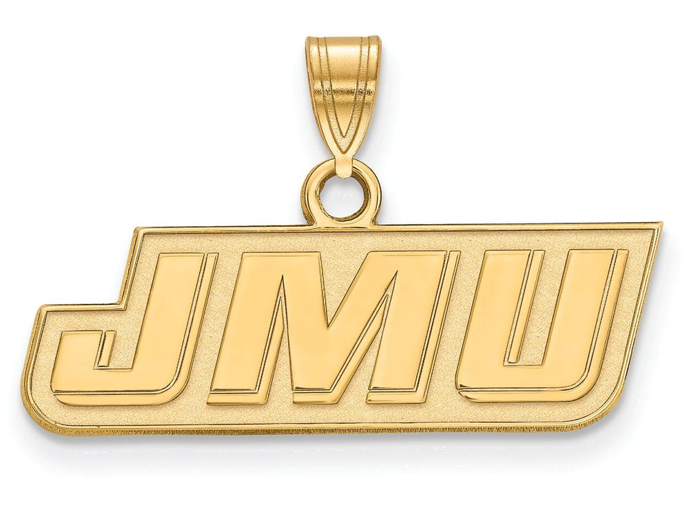Logoart Sterling Silver Gp James Madison University Small Pendant