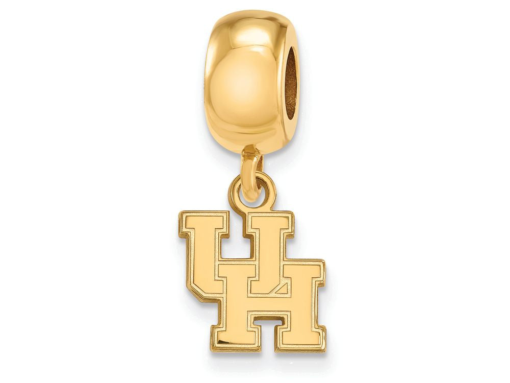 Logoart Sterling Silver Gp University Of Houston Extra Small Dangle Bead Charm