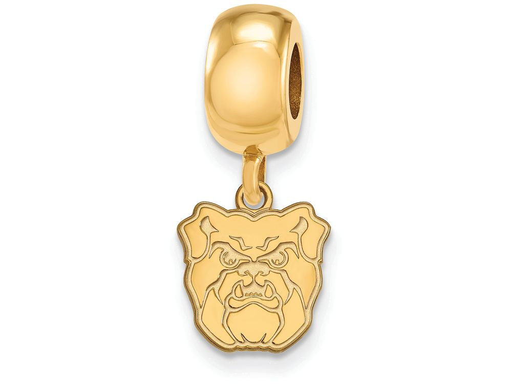 Logoart Sterling Silver Gp Butler University Bead Charm Extra Small Dangle