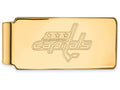 Sterling Silver Gp Nhl Logoart Washington Capitals Money Clip