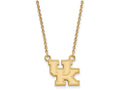 Logoart Sterling Silver Gp University Of Kentucky Small Pendant Necklace