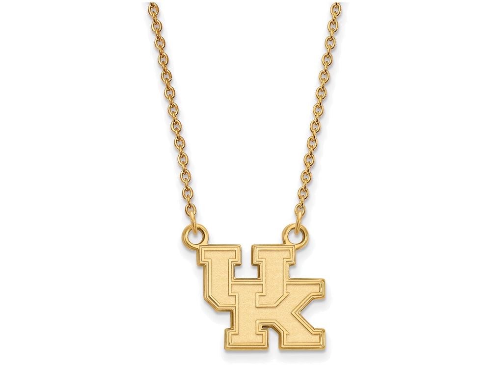 Logoart Sterling Silver Gp University Of Kentucky Small Pendant Necklace