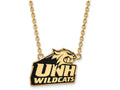 Logoart Sterling Silver Gp U Of New Hampshire Large Enamel Pendant Necklace