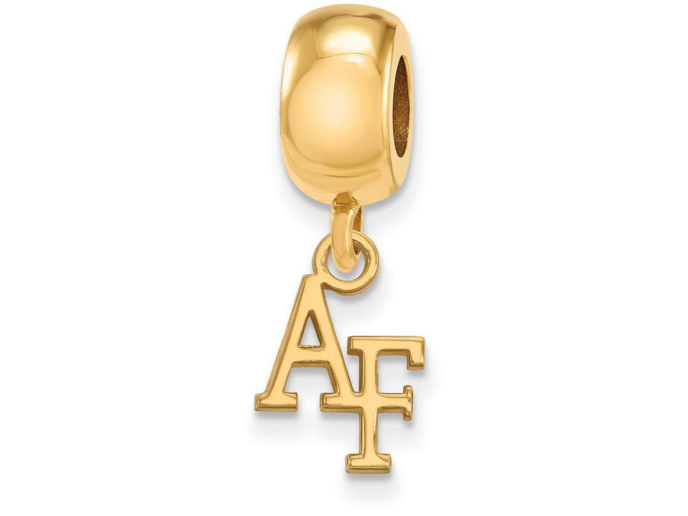 Logoart Sterling Silver Gp United States Air Force Academy Extra Small Dangle Bead