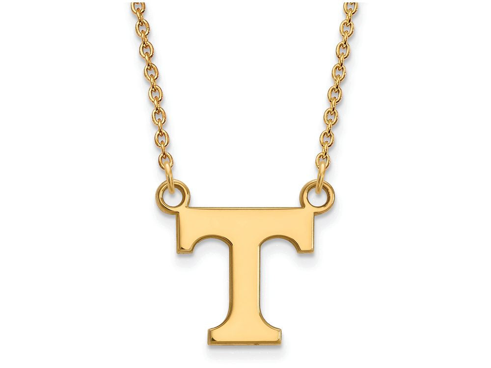 Logoart Sterling Silver Gp U Of Tennessee Small Pendant Necklace