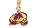 Logoart Sterling Silver Gp Colorado Avalanche Small Enamel Pendant