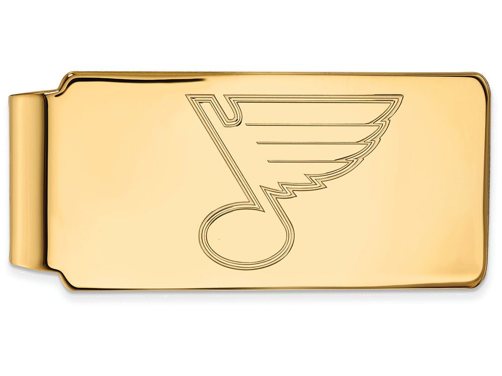 Sterling Silver Gp Nhl Logoart St. Louis Blues Money Clip