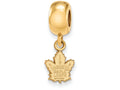Sterling Silver Gp Nhl Logoart Toronto Maple Leafs Extra Small Dangle Bead Charm