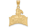 Logoart Sterling Silver Gp Furman University Large Pendant